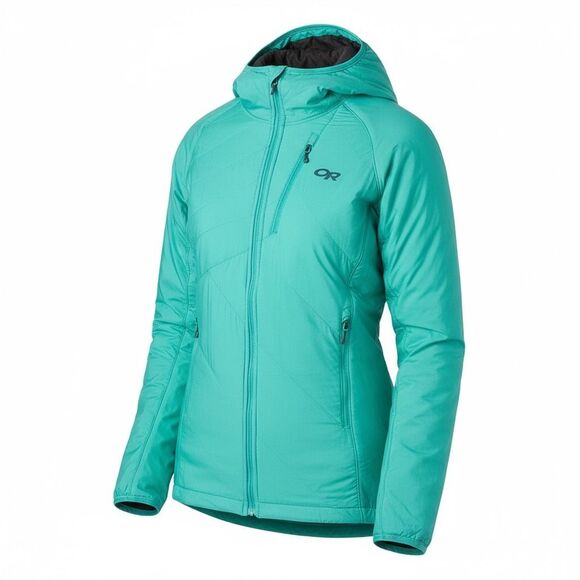 NWOT Outdoor Research Refuge Air Quantum Shell Hooded Jacket Women's Medium - Picture 1 of 12